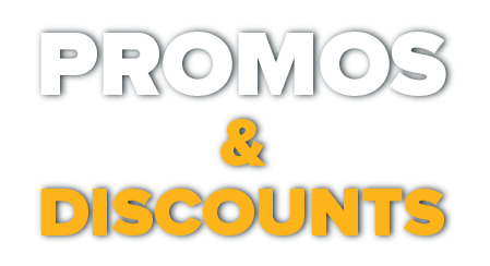 Promos & Discounts