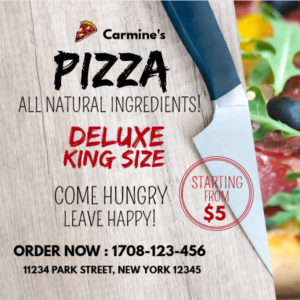 Carmine´s Pizza